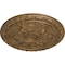 Ekena Millwork Baile Ceiling Medallion (Fits Canopies up to 3 1/4"), Hand-Painted Rubbed Bronze, 20"OD x 1 5/8"P CM20BLRZS - alternate 2